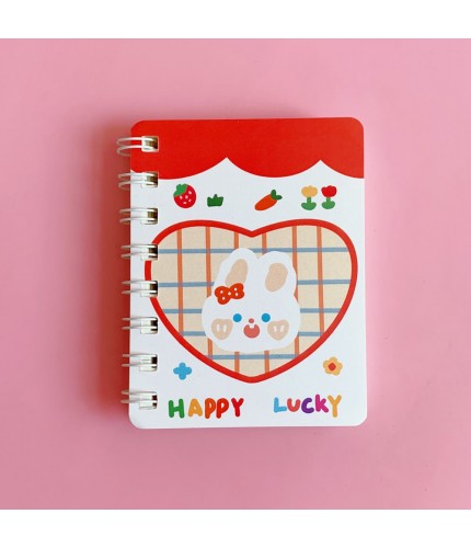 Cover 1#Love Rui Rui Rabbit Mini Notebook