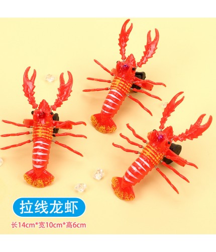 Pulled Lobster Elastic Kids Toys