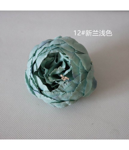 12# Teal Artificial Peony Head Clearance