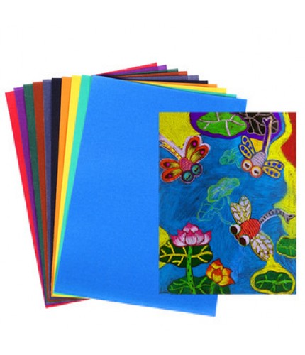 Format 16K 10 S Mixed With 10 Sheets - Pack Sand Painting Paper