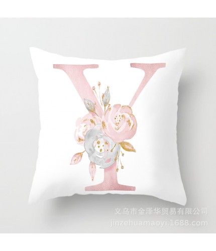 Tpr-116-Y45 x 45 (Without Pillow Core) Cushion Cover