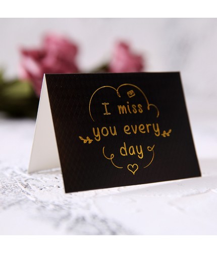 4Miss You Everyday Greeting Card