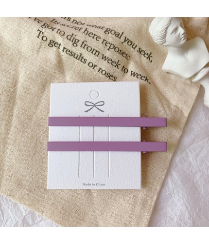 7# Light Purple Pair Hair Accessories Clearance