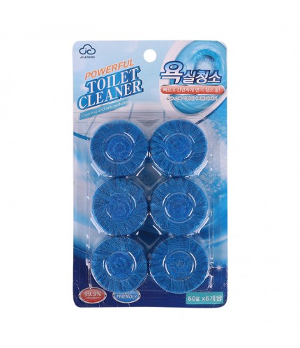 6 Pack s Per Card Toilet Cleaning Blocks
