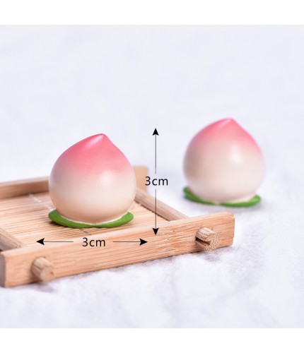 Peach Micro Landscape Miniature Craft Supplies Clearance