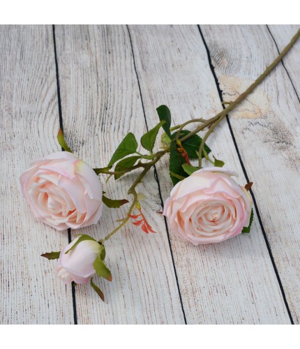 Light Pink Imperial Roses Artificial Flower Clearance