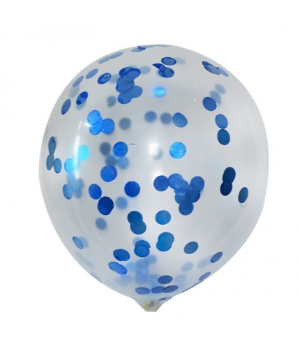 Blue Sequin Balloon Balloon