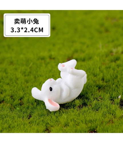 Cute Little Rabbit Micro Landscape Miniature Craft Supplies