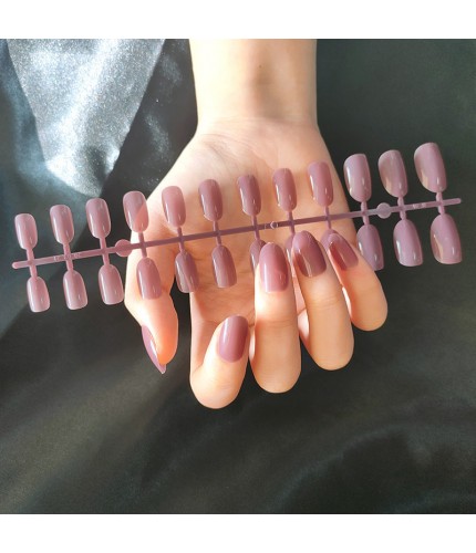 Tjp1077-Y13-B3 Jelly Bean Paste Strips Fake Nails