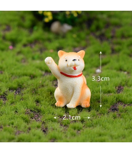 Beckoning Puppy Micro Landscape Miniature Craft Supplies Clearance