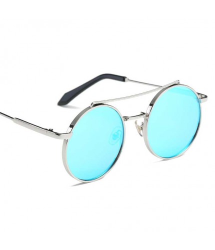 Rounded Sky Sunglasses