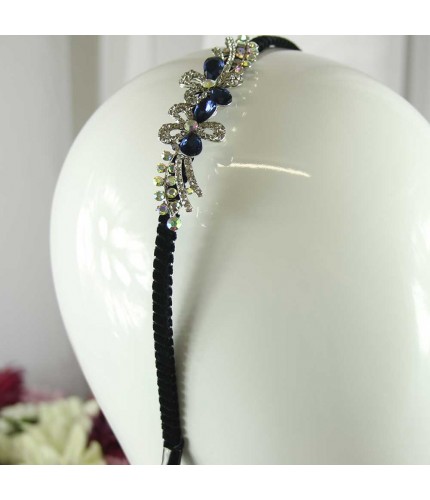 Garden Floral Crystal Headband