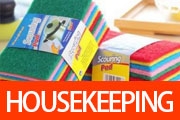 99p Store housekeeping, cleaning 99p shop